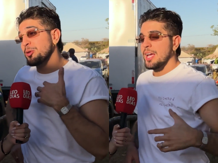 Nattan leva filha de sete meses para acompanhar show em Barretos
