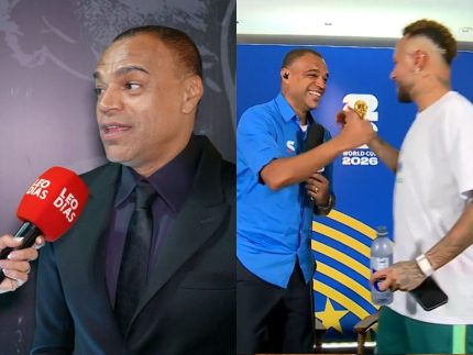 Denilson esclarece encontro com Neymar na Copa