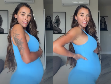 Tainá Militão celebra avanço da gravidez e revela posição ideal do bebê