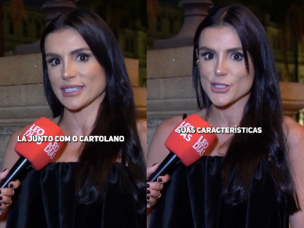 Gaby Cabrini comanda Fofocalizando ao lado de Gabriel Cartolano e outros apresentadores
