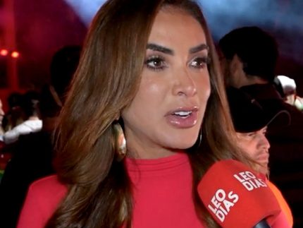 Nicole Bahls revela surpresas no desfile da Tradição com histórias de A Fazenda e Pânico