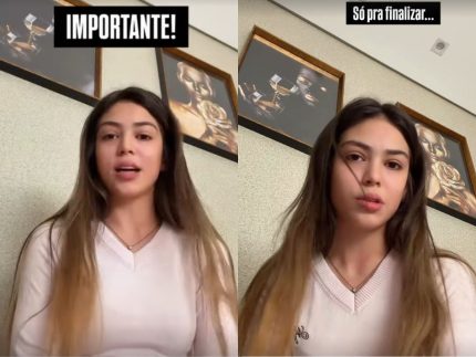 Melody nega boatos sobre virgindade e rivalidade com Ana Castela