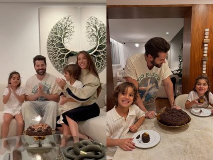 DJ Alok celebra 35 anos ao lado da família em casa