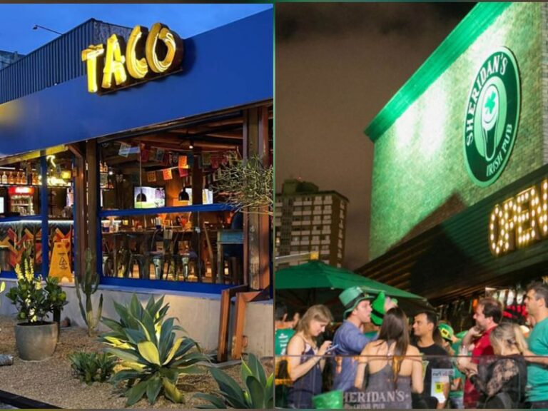 Taco El Pancho e Sheridan's Irish Pub encerram atividades na Rua Bispo Dom José