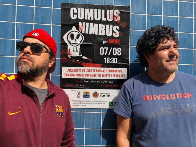 Parceria entre Benett e Pedro Hey lança livro em Curitiba