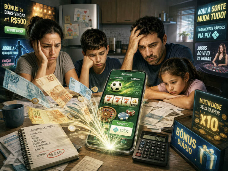 Famílias brasileiras perdem R$ 62,5 bilhões com apostas online em 2025