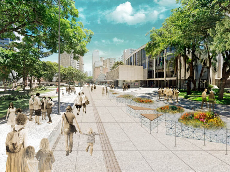 Prefeitura anuncia calçadão ligando Teatro Guaíra à Praça Santos Andrade