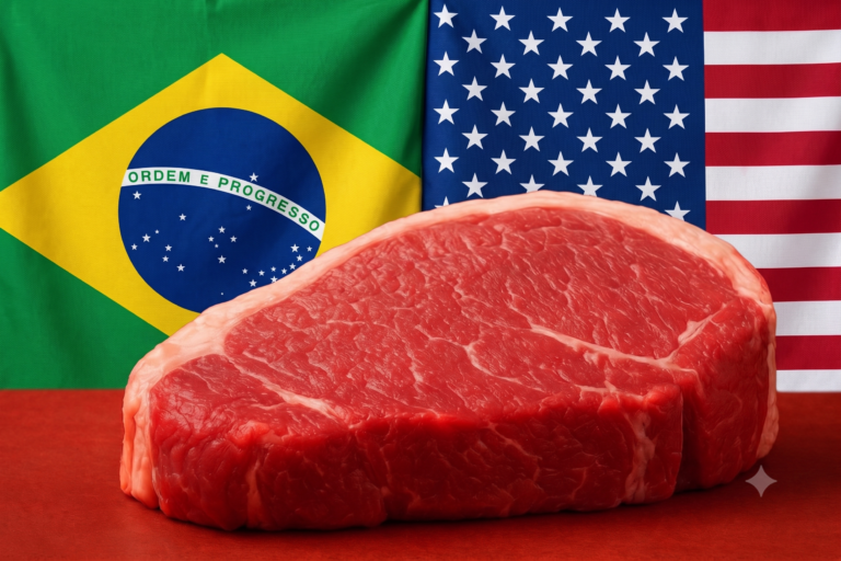 USDA reduz produção de carne bovina dos EUA para 11,32 milhões de toneladas em 2026