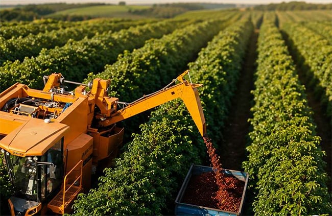 Colheita de café arábica atinge 87% no Cerrado Mineiro