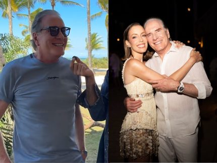 Fabiana Justus renova votos com marido após 15 anos de casamento
