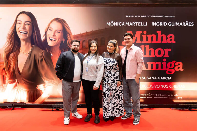 Cinema brasileiro ganha pré-estreia de "Minha Melhor Amiga" em Curitiba