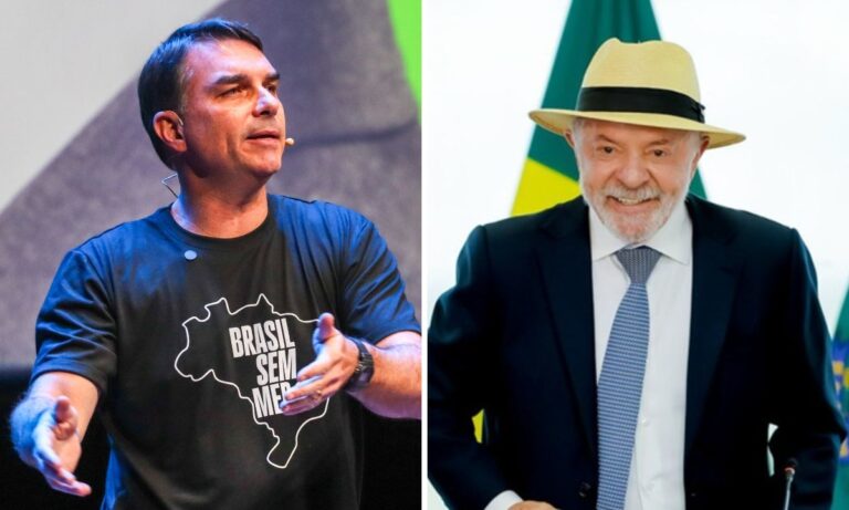 Eleições 2026: Flávio Bolsonaro e Lula em foco na campanha