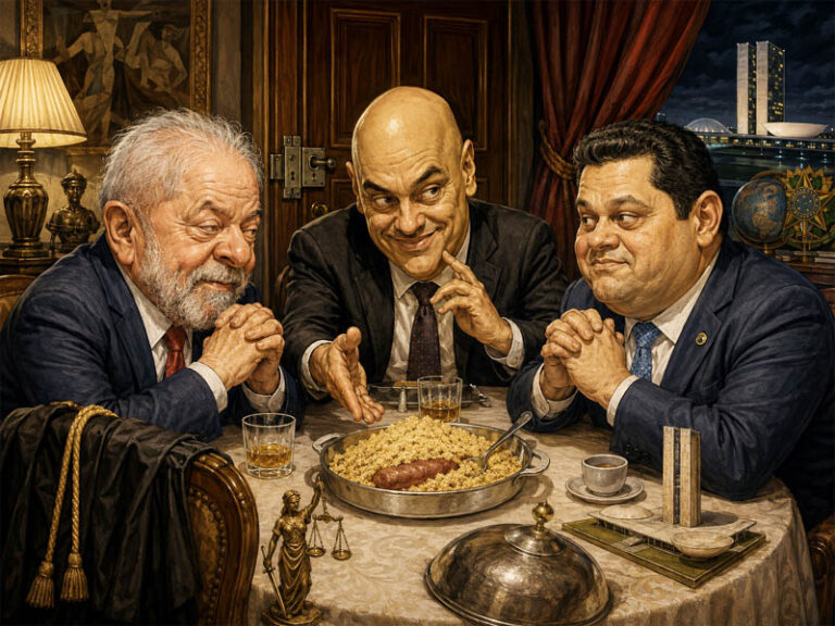 Lula e Alcolumbre jantar com Moraes em articulação política