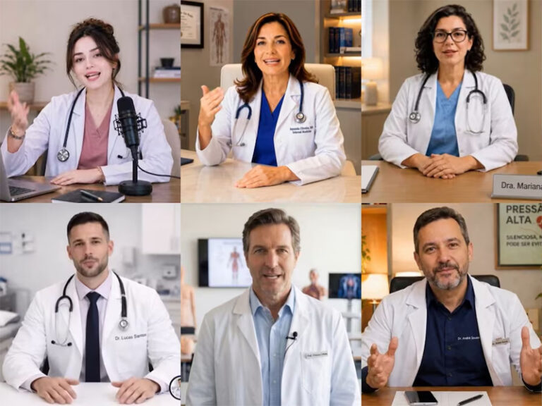 Médicos criados por IA promovem terapias falsas com 70 milhões de visualizações
