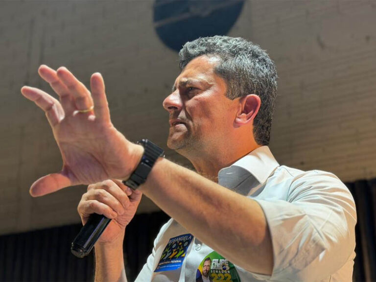 Sergio Moro encerra agenda no Sudoeste com evento na fronteira do Paraná