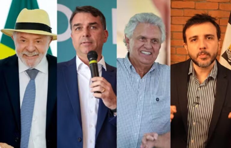 Quaest mostra Lula à frente de Flávio Bolsonaro no Tocantins