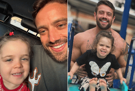 Rafael Cardoso celebra nova fase com os filhos após reabilitação