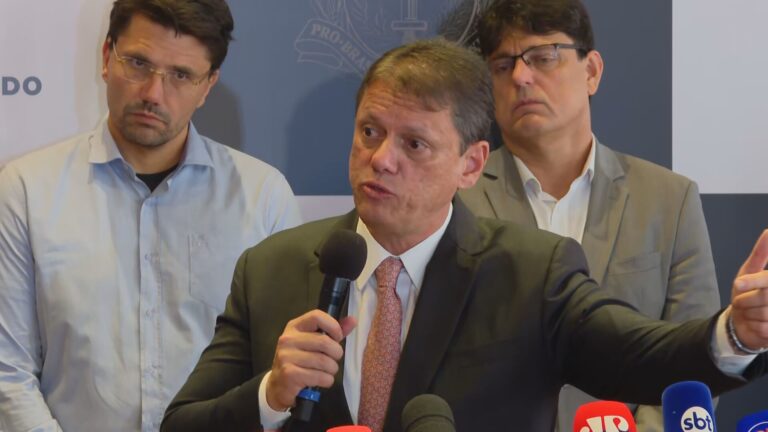 Quaest mostra aprovação de 56% para governo Tarcísio em São Paulo