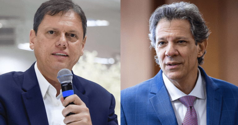 Pesquisa aponta Tarcísio com 52% e Haddad com 35% no primeiro turno em SP
