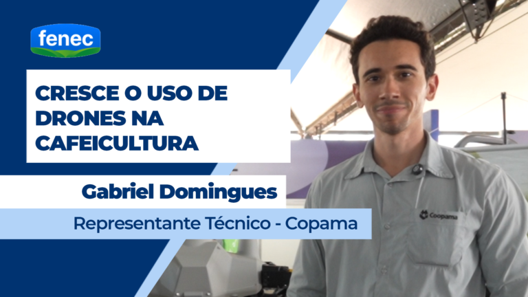 Drones crescem na cafeicultura de montanhas com falta de mão de obra