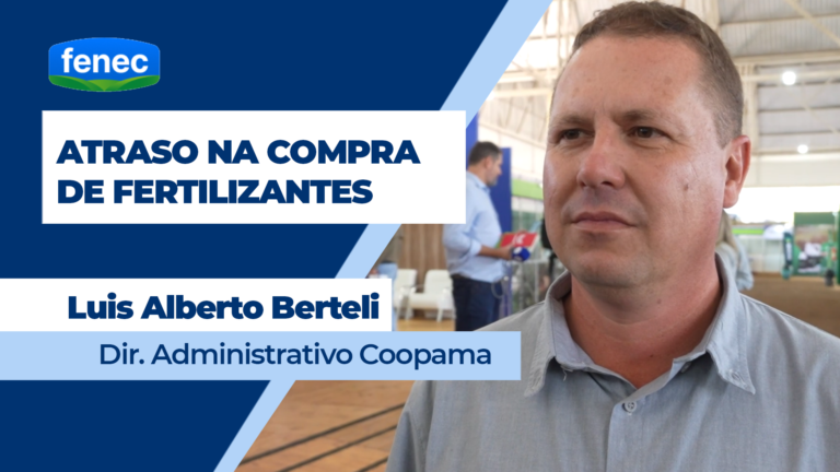 Coopama alerta para atraso na compra de fertilizantes a 60 dias do início da safra