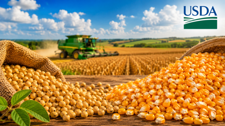 USDA confirma demanda firme por soja e milho dos EUA apesar de safra velha lenta