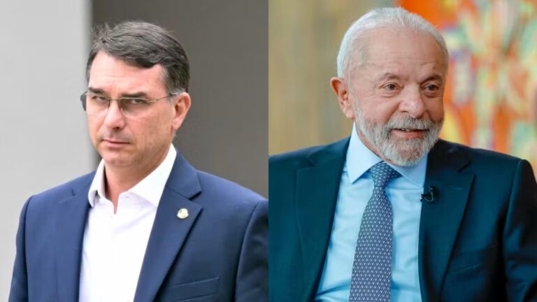 Equipe de Flávio Bolsonaro acionará TSE contra entrevista de Lula no Palácio da Alvorada