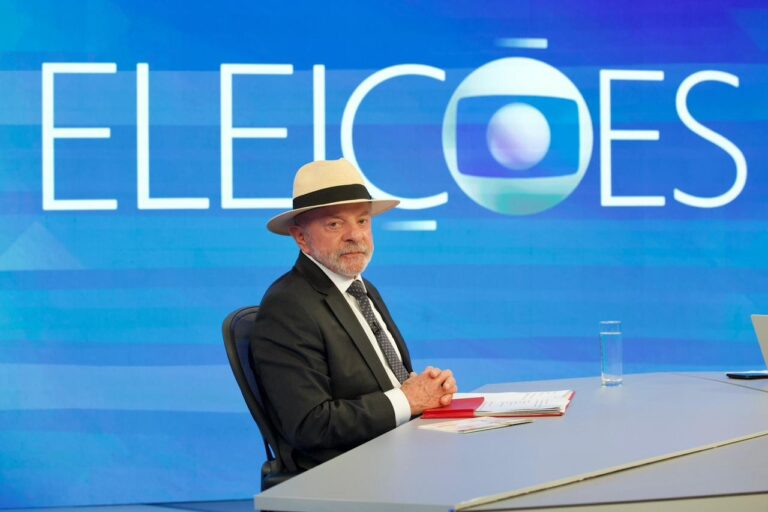 Lula concede entrevista à Globo em campanha pela reeleição