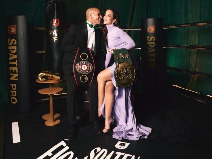 Mel Maia se declara para namorado após boxeador conquistar cinturão internacional