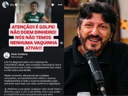 Golpistas usam doença de piloto para aplicar fraude em falsa vaquinha
