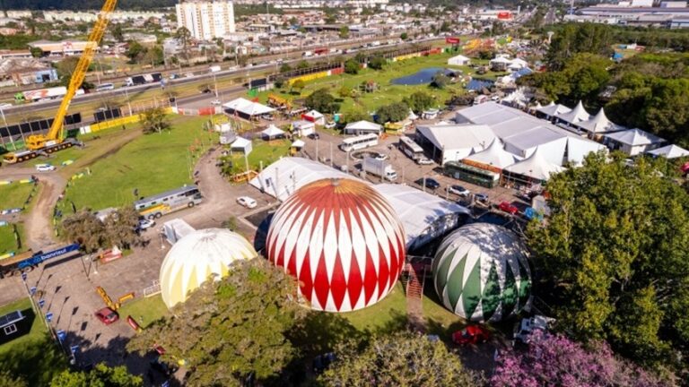 Esferas da Expointer completam 52 anos como símbolo do parque em Esteio