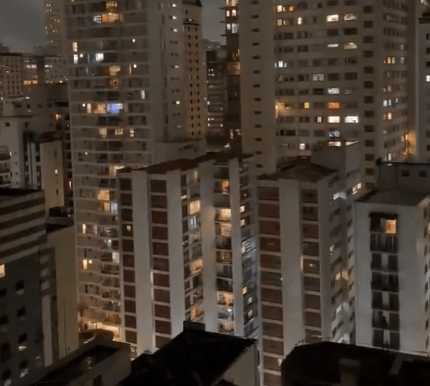 Panelaco pedindo saída de Moraes é registrado em São Paulo