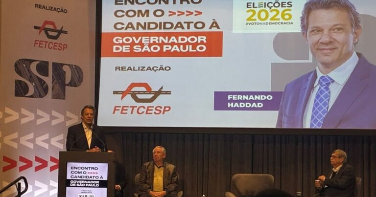 Haddad propõe escritório estadual para mudanças climáticas em São Paulo