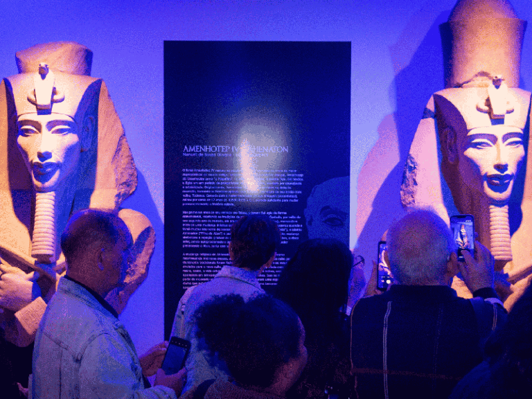 Museu Egípcio em Curitiba abre exposição temporária sobre Akhenaton