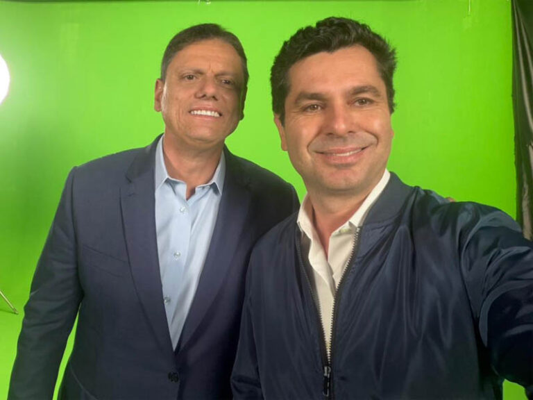 Tarcísio de Freitas apoia candidato Curi ao Senado pelo Republicanos