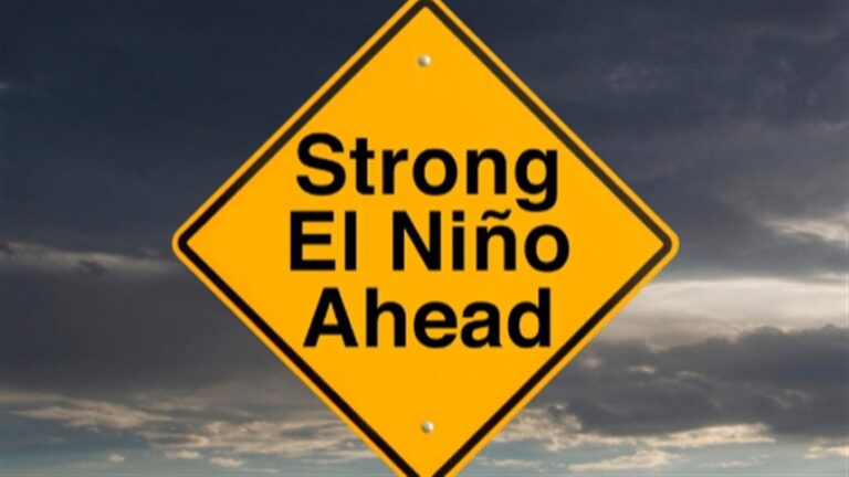 OMM prevê El Niño forte até fevereiro de 2027 com 100% de probabilidade