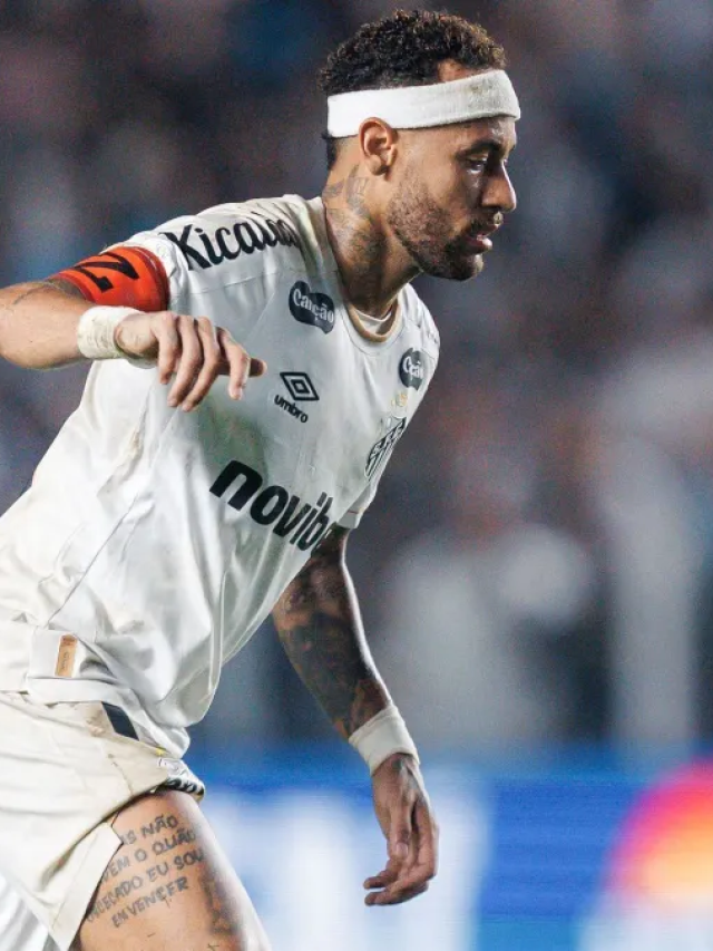 Neymar pode desfalcar Santos por até 13 jogos por lesão muscular