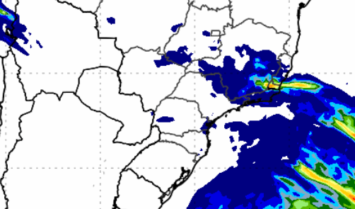 Inmet prevê chuva e ventos fortes no Sudeste enquanto Sul tem trégua