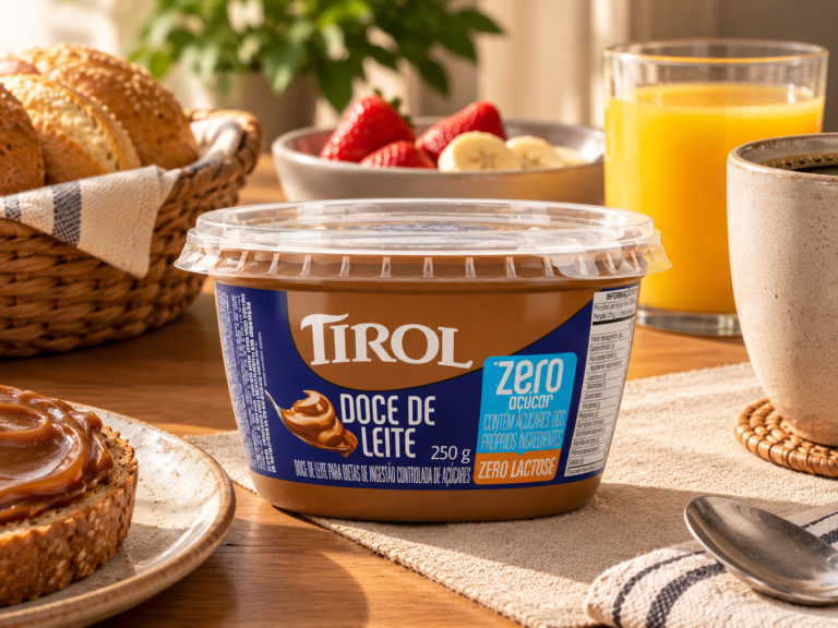 Tirol lança doce de leite sem açúcar e sem lactose para novos consumidores
