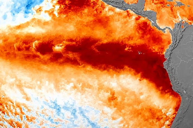 NOAA prevê El Niño com 75% de chance de atingir intensidade histórica em 2026