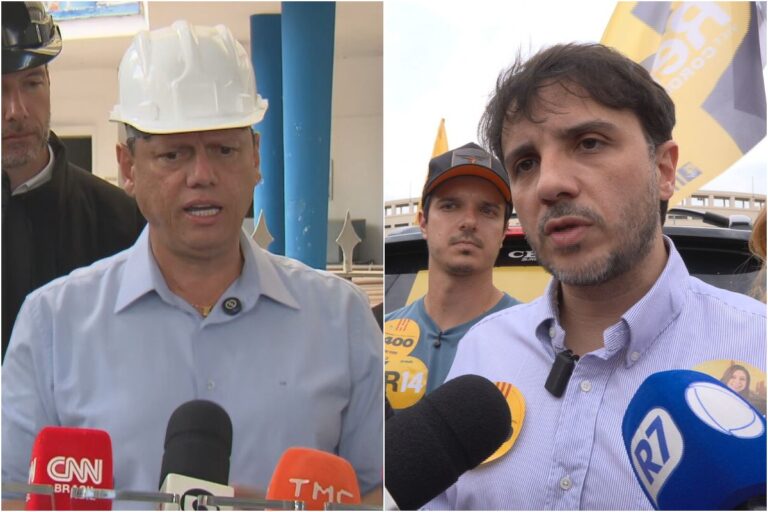 Tarcísio defende revisão do TSE sobre restrição à campanha de Renan Santos