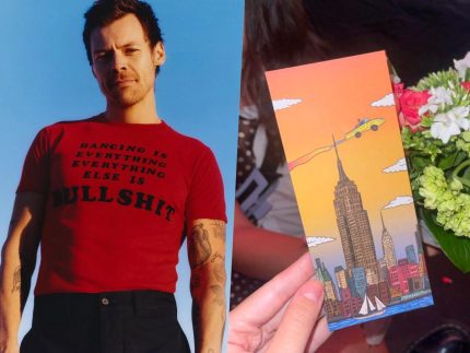Harry Styles é criticado por arte de ingresso lançada na semana do 11 de setembro