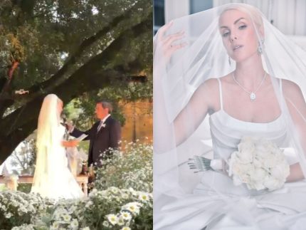 Ana Hickmann faz votos emocionados durante casamento com Edu Guedes