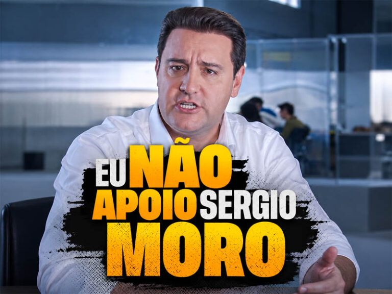 Ratinho Junior abandona diplomacia e confronta Sergio Moro