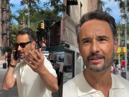 Rodrigo Santoro é abordado na rua e fala sobre estereótipos na atuação