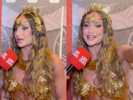 Bruna Graiphão celebra liderança na Dança dos Famosos e rebate favorecimento a Livinho