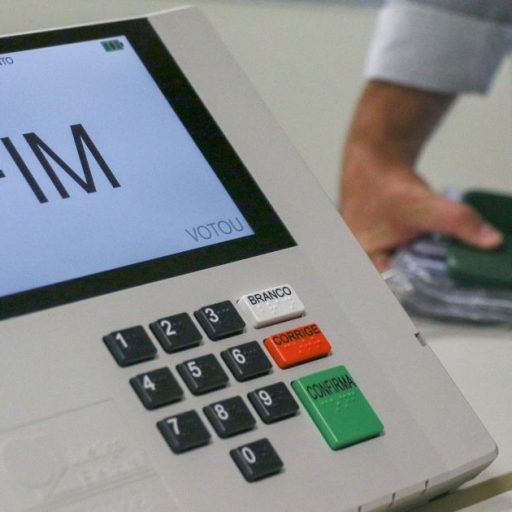Urna eletrônica utilizada nas eleições  • José Cruz/Agência Brasil