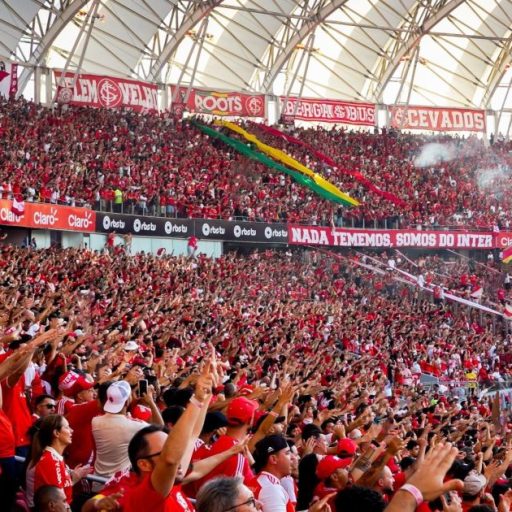 Torcida do Inter no Beira-Rio, casa do Colorado  • Divulgação/Internacional