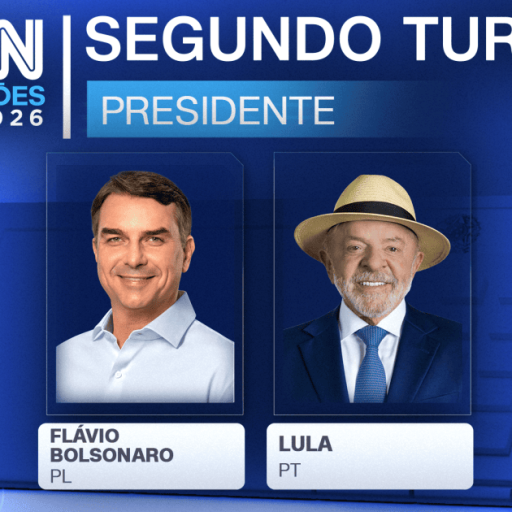 Os candidatos Flávio Bolsonaro e Lula farão o 2º turno da eleição presidencial  • Arte/CNN