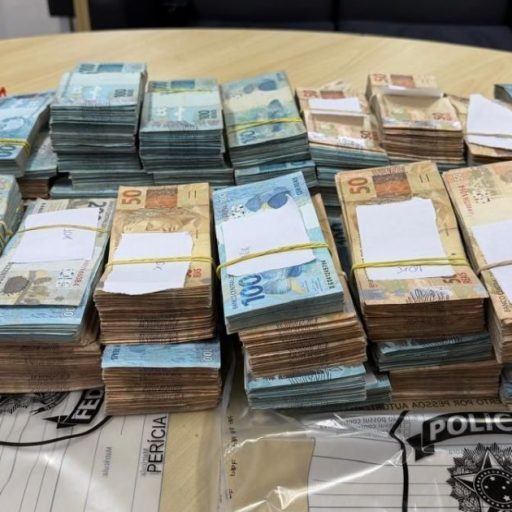 PF apreende R$ 510 mil em espécie em mala no aeroporto de Congonhas